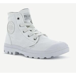 Palladium Pampa Hi Star White Women's Size 7 / EU 38 Canvas High Top New Sneaker